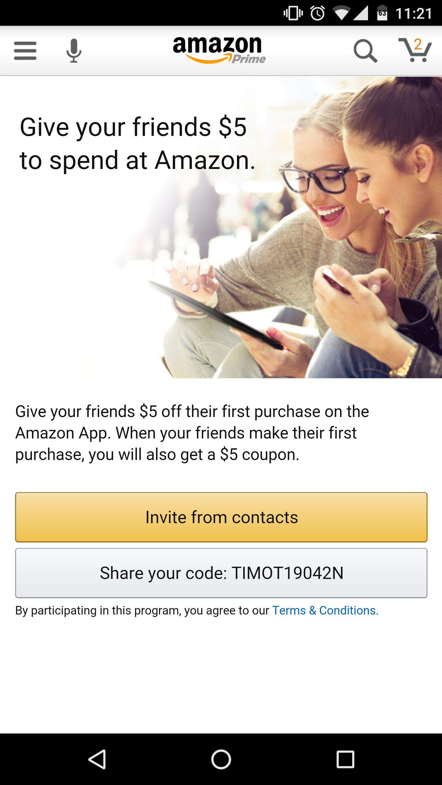Amazon Referral Code $5 Off $10 Coupon Promo