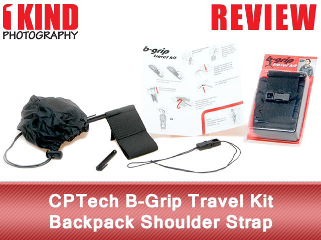 CPTech B-Grip Travel Kit Backpack Shoulder Strap