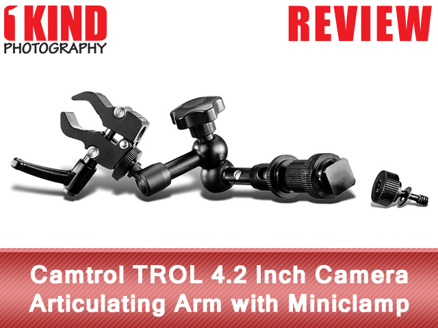 Camtrol TROL 4.2 Inch Camera Articulating Arm with Miniclamp