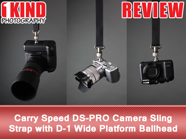 Review: Carry Speed DS-PRO Camera Sling Strap with D-1 Wide Platform Ballhead