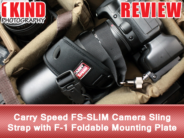 Carry Speed FS-SLIM Camera Sling Strap with F-1 Foldable Mounting Plate