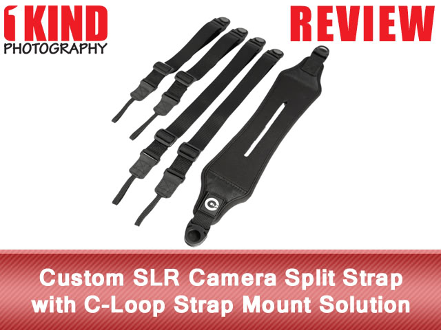 Custom SLR Split Strap with C-Loop Camera Strap Mount Solution