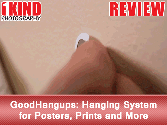 GoodHangups: Hanging System for Posters, Prints and More