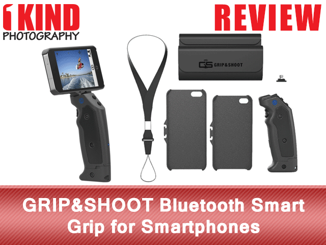 GRIP&SHOOT Bluetooth Smart Grip for Smartphones
