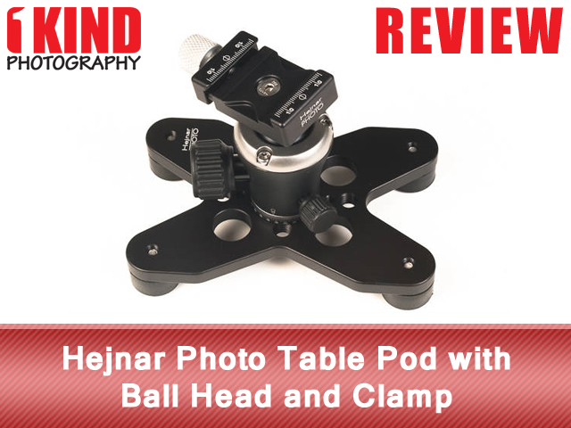 Hejnar Photo Table Pod with Ball Head and Clamp