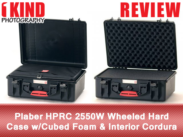 Review: Plaber HPRC 2550W Wheeled Hard Case with Cubed Foam and Interior Cordura Bag