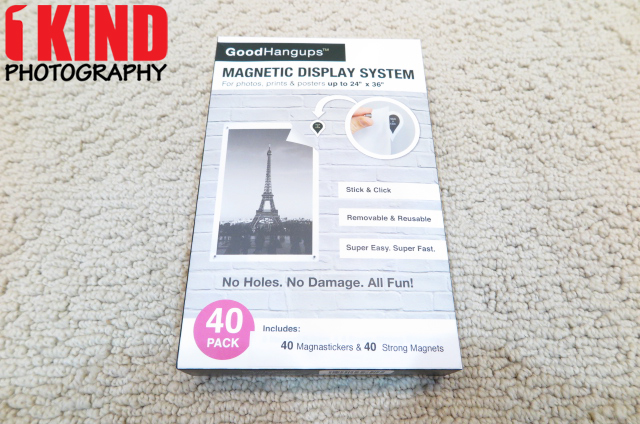 GoodHangups ® Damage-free Magnetic Hanging Solution for Poster & More