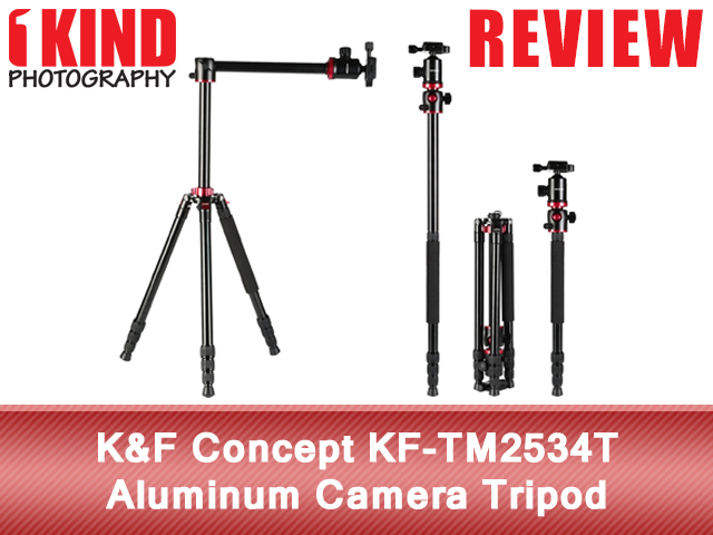 K&F Concept KF-TM2534T Aluminum Camera Tripod