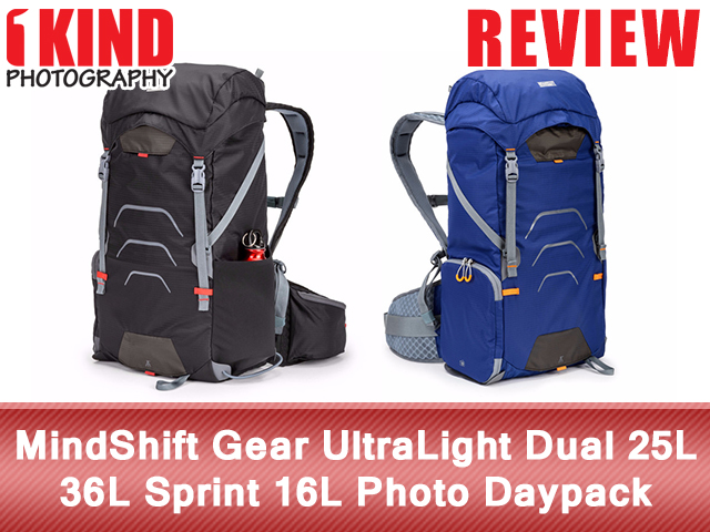 MindShift Gear UltraLight Dual 25L 36L Sprint 16L Photo Daypack Backpack