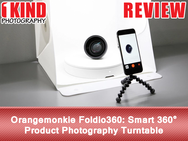 Orangemonkie Foldio360 Smart 360° Product Photography Turntable