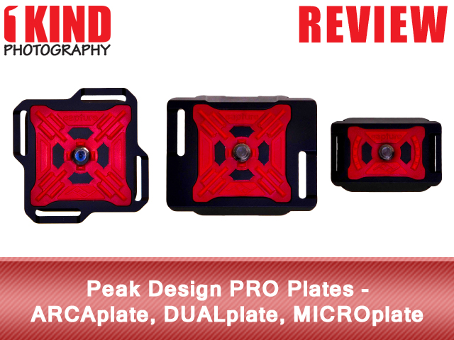 Peak Design PRO Plates - ARCAplate, DUALplate, MICROplate