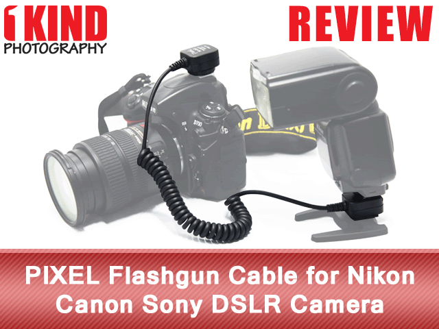 PIXEL Flashgun Cable for Nikon Canon Sony DSLR Camera