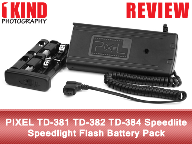 PIXEL TD-381 TD-382 TD-384 Speedlite Speedlight Flash Battery Pack