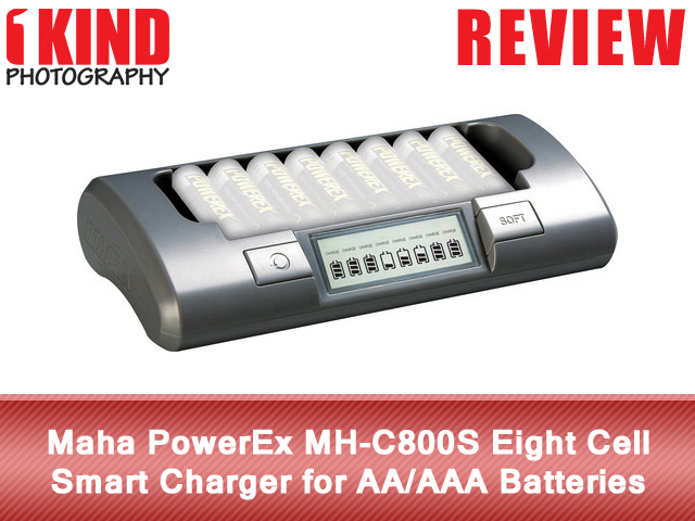 Maha PowerEx MH-C800S Eight Cell Smart Charger for AA/AAA Batteries