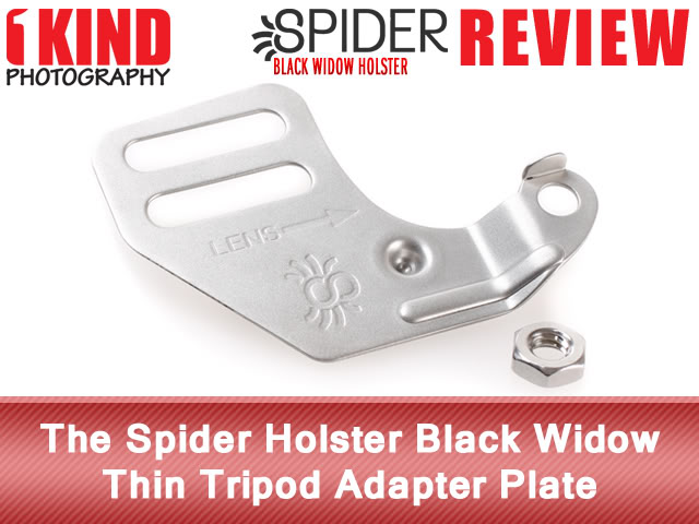 Review: The Spider Holster Black Widow Thin Tripod Adapter Plate