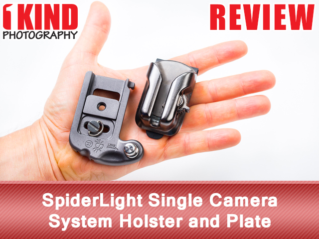 SpiderLight Single Camera System Holster and Plate