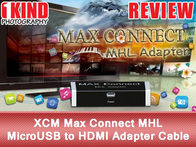 XCM Max Connect MHL MicroUSB to HDMI Adapter Cable